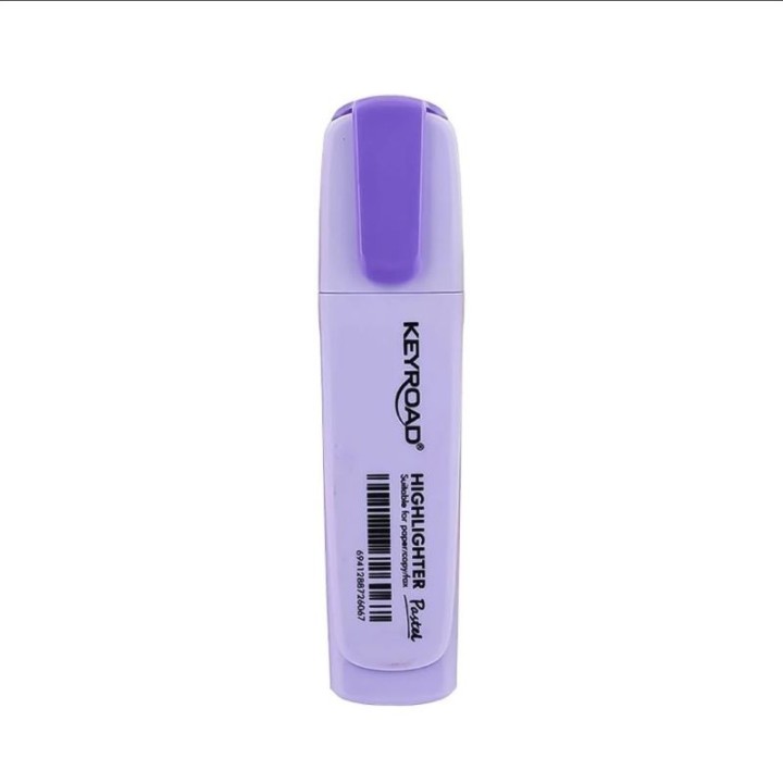 Keyroad Highlighter Keyroad Pastel Purple