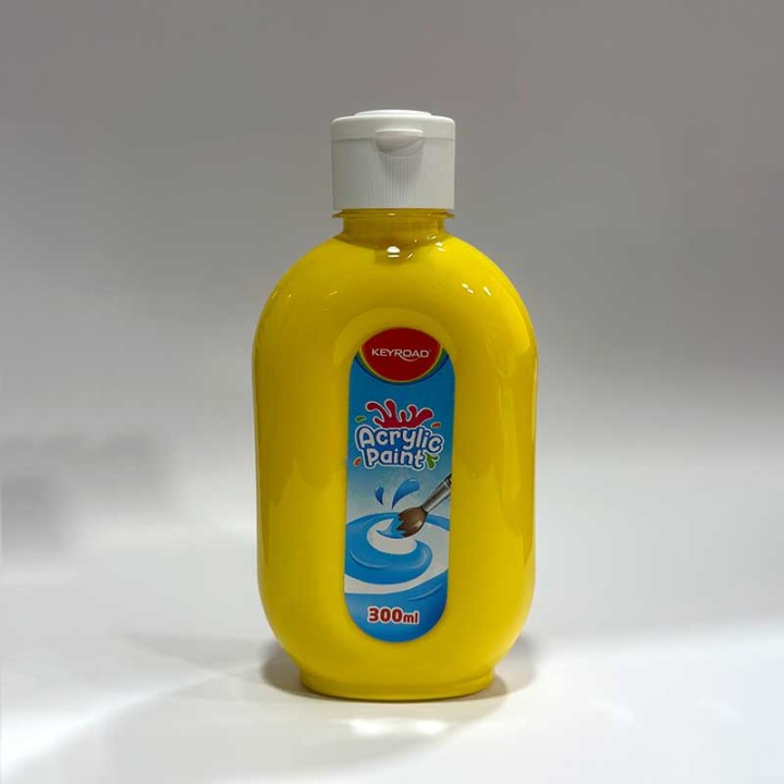 Keyroad Acrylic Paint 300Ml Yellow Color