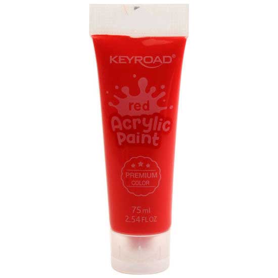 Keyroad Acrylic Paint 75Ml Red Color