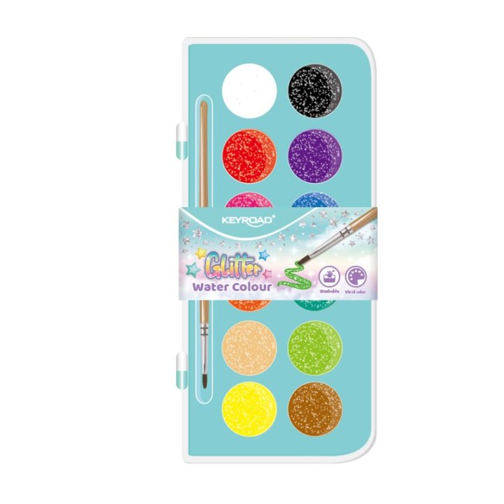 Keyroad Keyroad Water Color Glitter - 12 Colors