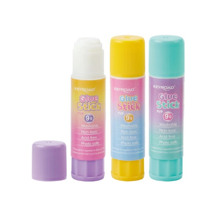 Keyroad Glue Stick 9G Pastel