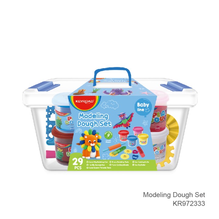 Keyroad Keyroad Kids Modeling Dough Set In Pp Storage Box