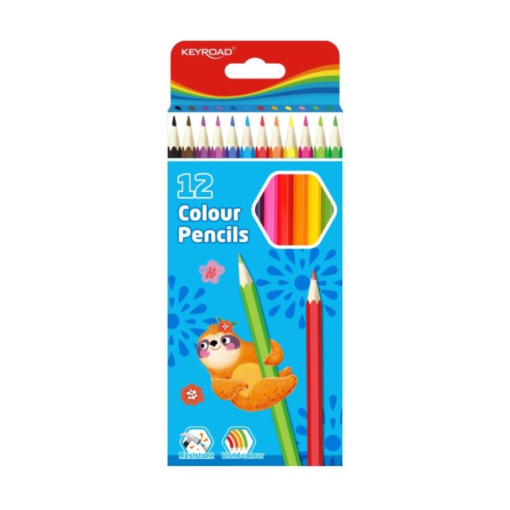 Keyroad Keyroad Colour Pencils 12 Pieces