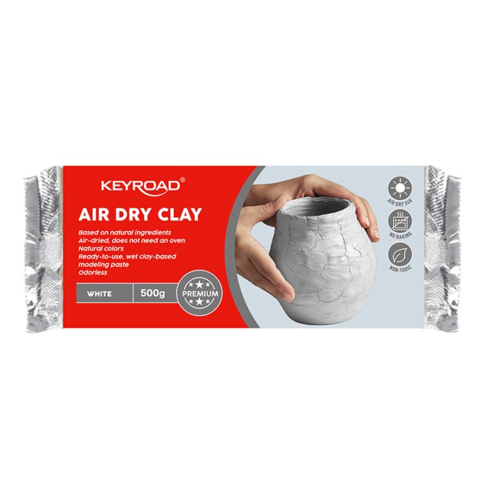 Keyroad Air Dry Clay White 500G