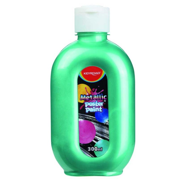 Keyroad Poster Color Metallic Green 300Ml