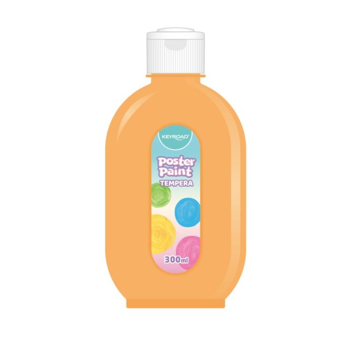 Keyroad Keyroad Poster Paint Orange Pastel 300Ml