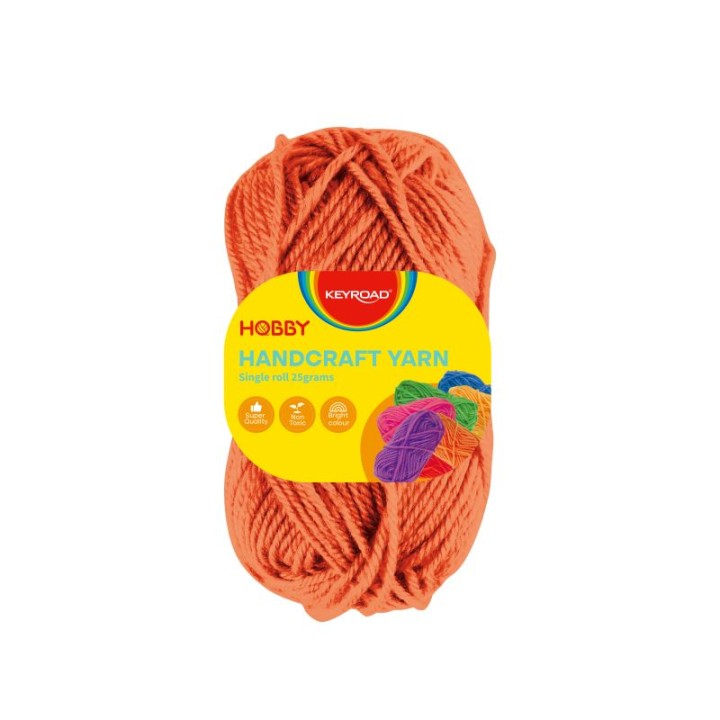 Keyroad Handcraft Yarn Orange 25G