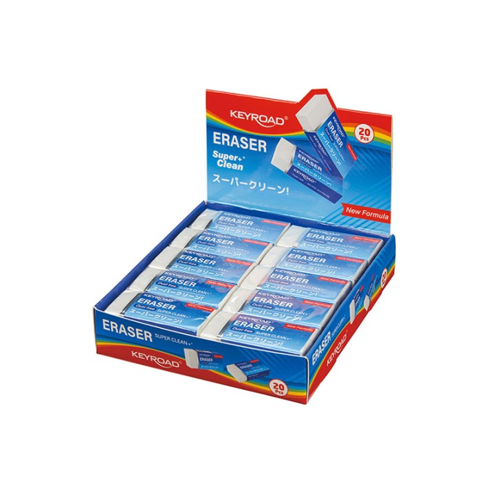 Keyroad Eraser 5.4*2.5*1.1Cm, Pvc Free, Dust Free