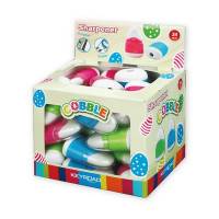 Keyroad Sharpener+Eraser Navy Duo