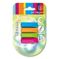 Keyroad Eraser & Pencil Top Cappy 8 Pcs