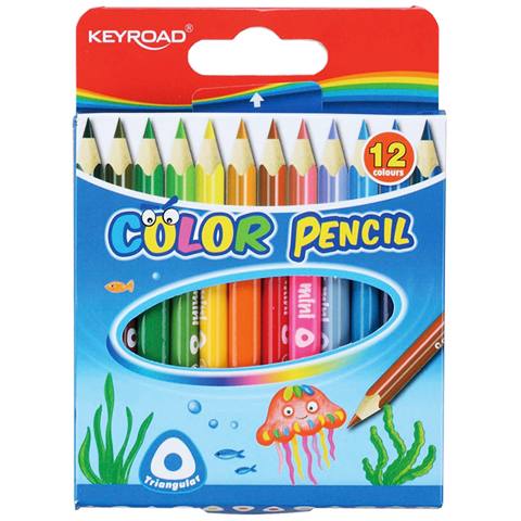 Keyroad Color Pencil X12 Short