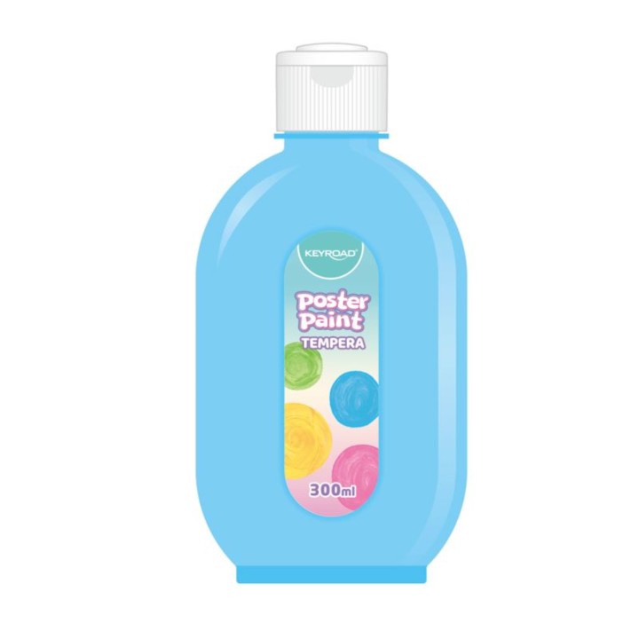 Keyroad Keyroad Poster Paint Blue Pastel 300Ml