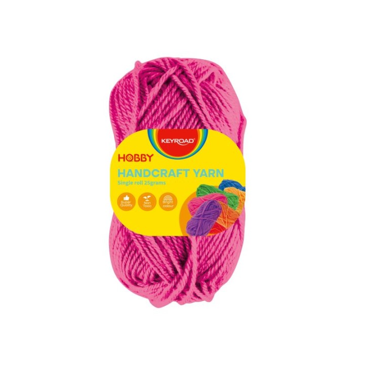 Keyroad Handcraft Yarn Pink 25G