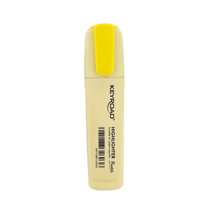 Keyroad Highlighter Keyroad Pastel Yellow