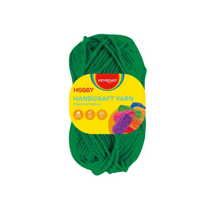 Keyroad Handcraft Yarn Dark Green 25G