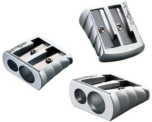 Keyroad Sharpener Metal Double Alum.
