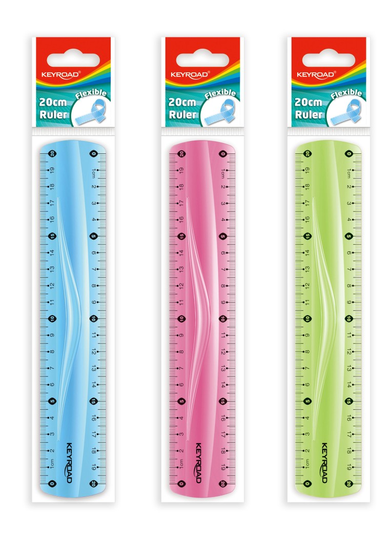 Keyroad Ruler 20Cm Flexible