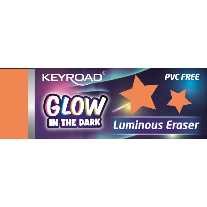 Keyroad Eraser Glow In The Dark