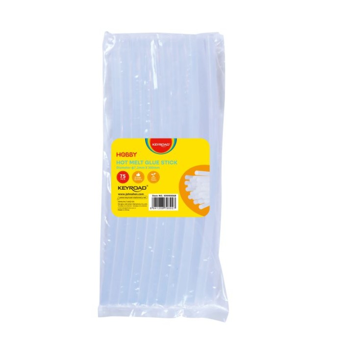 Keyroad Glue Gun Sticks 30Cmx7.2Mm Pack Of 75 Pcs