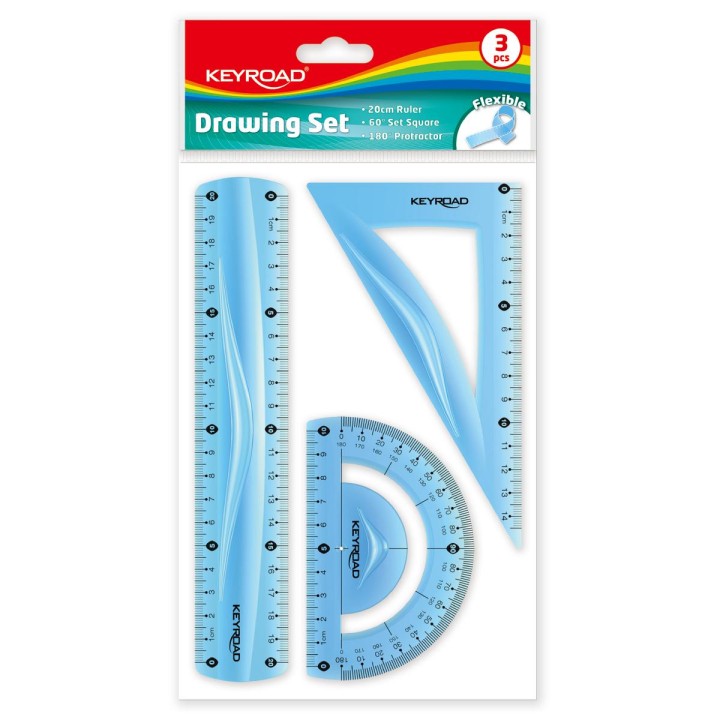 Keyroad Math Set Flexible 20Cm
