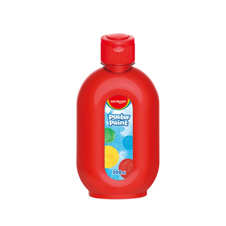 Keyroad Poster Color Red 300Ml