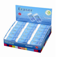 Keyroad Eraser 40X20Mm White Pvc Free