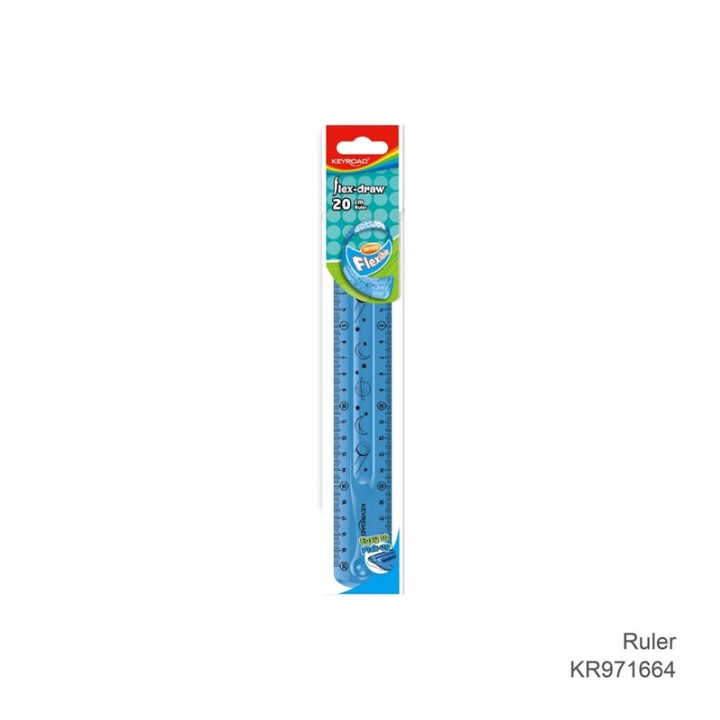 Keyroad Ruler 20Cm Flexible