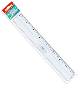 Keyroad Plastic Ruler Transparent 40Cm