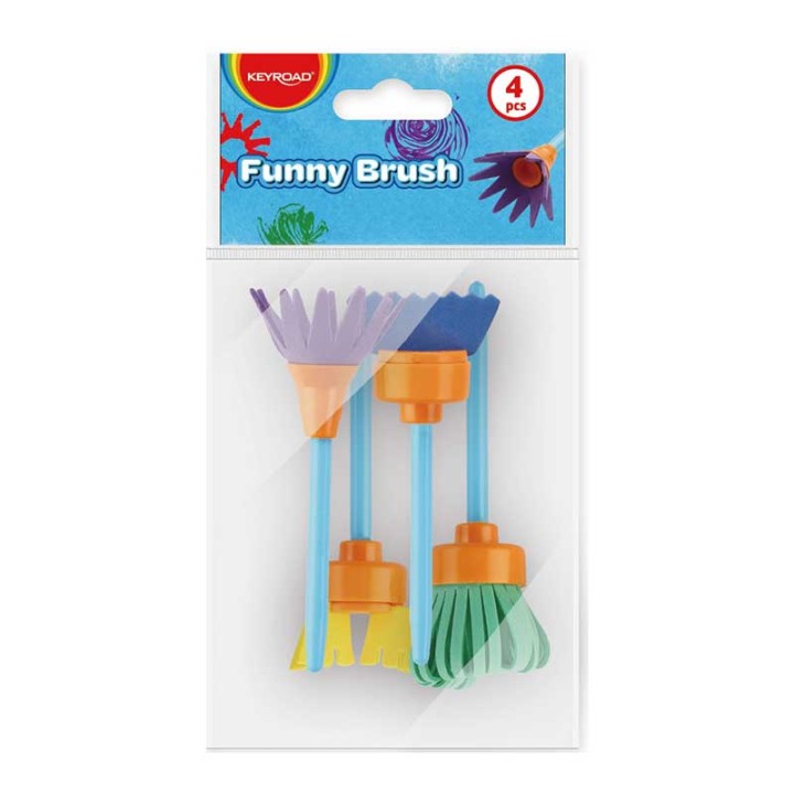 Keyroad Funny Painting Swob Brushes For Kids