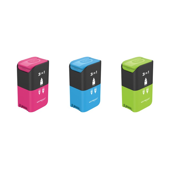 Keyroad 3-Hole Sharpener