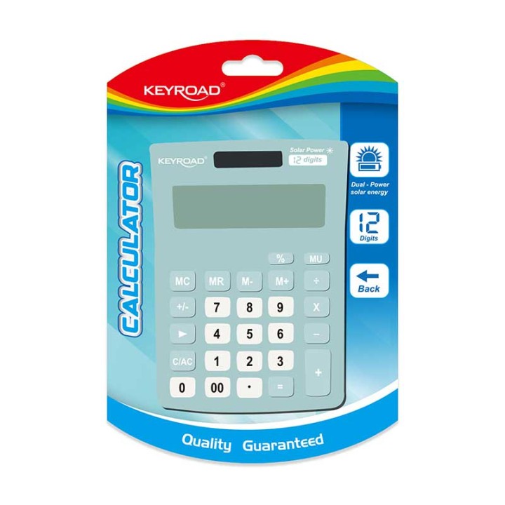 Keyroad 12 Digits Solar Power Calculator