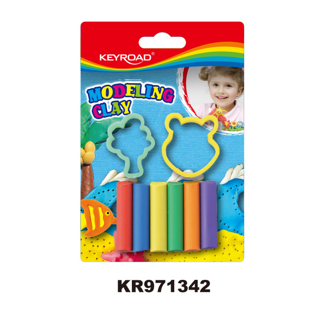 Keyroad Modeling Clay 50G 6P & 2 Moulds