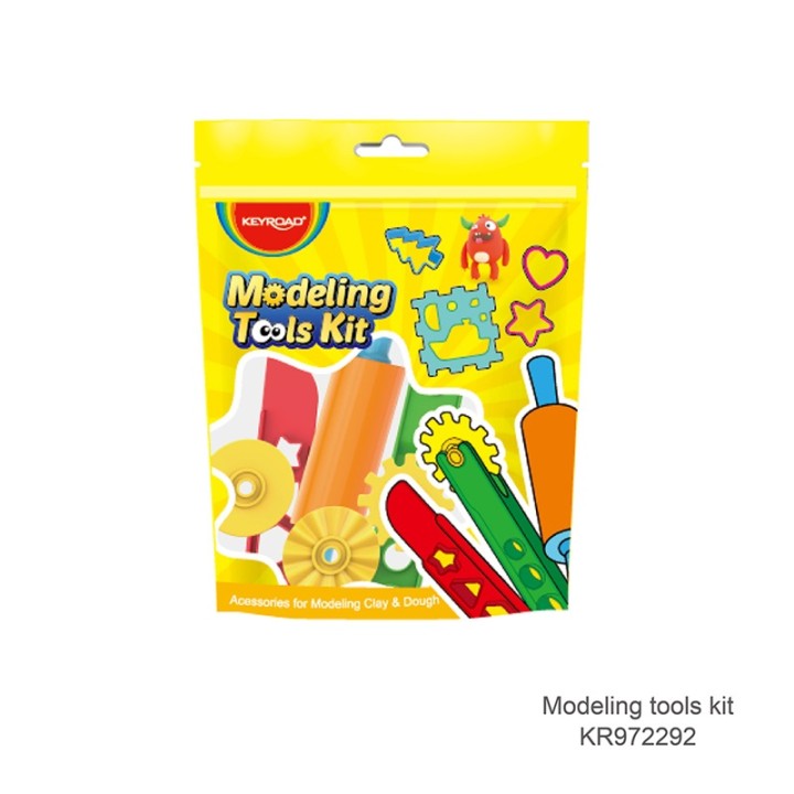 Keyroad Kids Modeling Tools Set With Cutting Wheel And Roller
