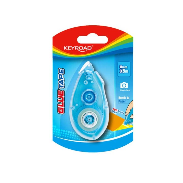 Keyroad Glue Tape Roller 8Mm X 5M Super Double-Side