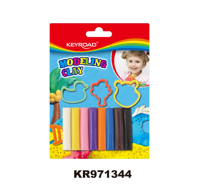 Keyroad Modeling Clay 180G 8P & 3 Moulds