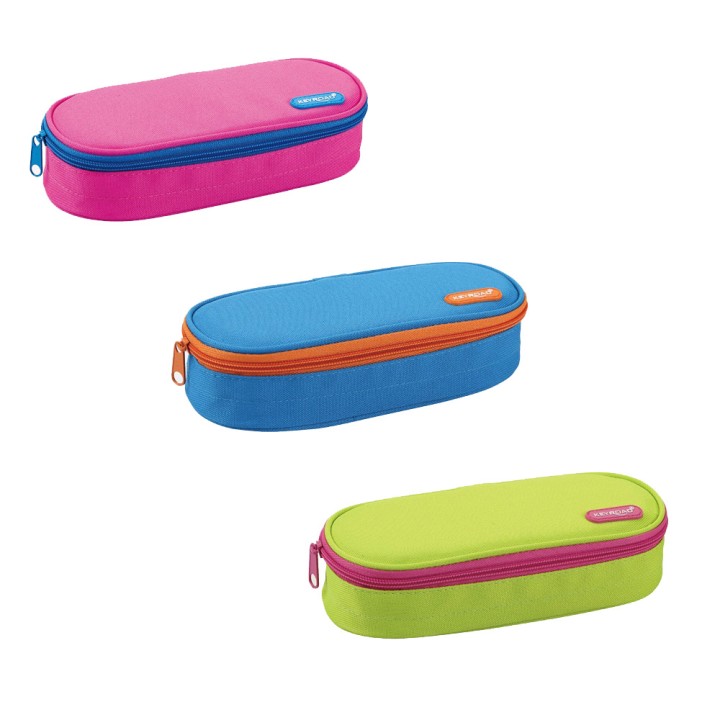 Keyroad Pencil Case Round With Layer