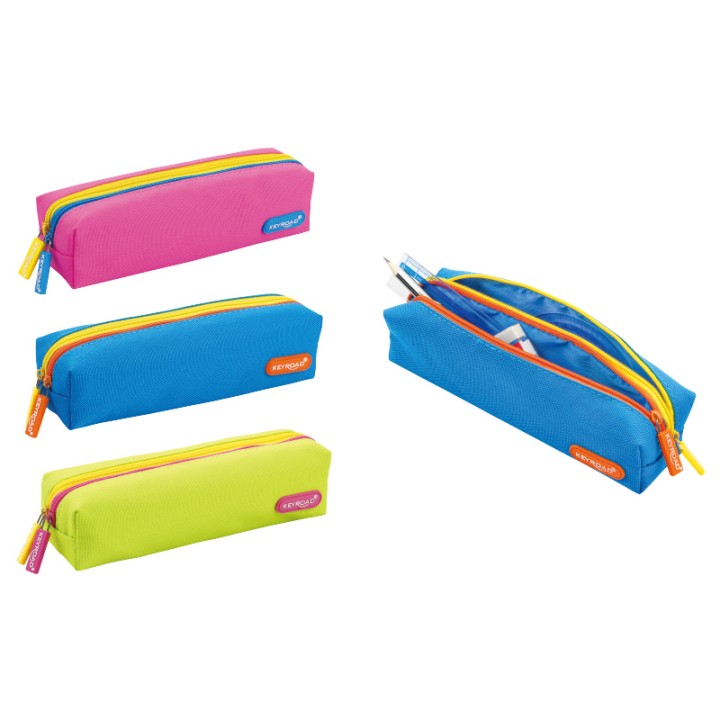 Keyroad Pencil Case Double Pocket