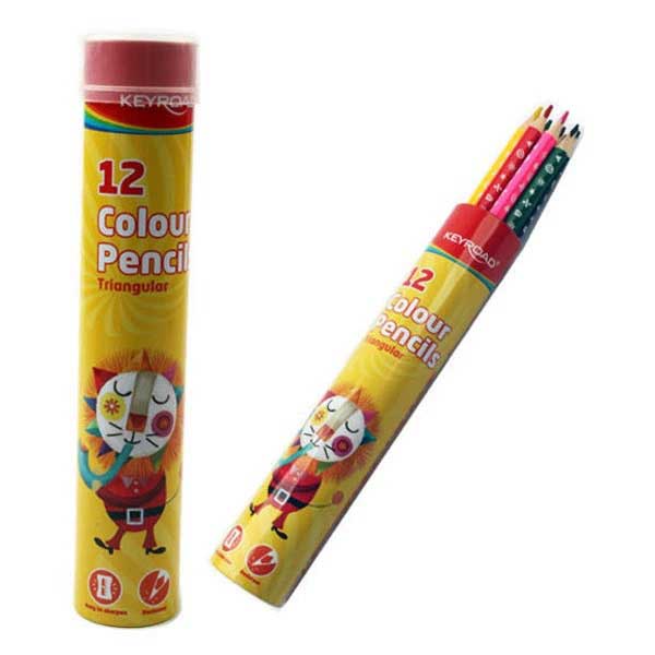 Keyroad Color Pencil X12 Tin Tube