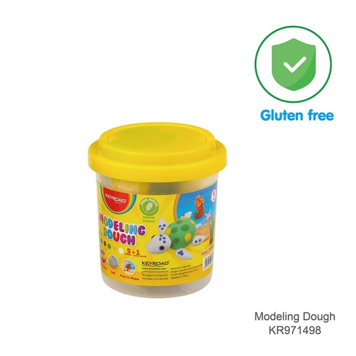 Keyroad Modeling Dough & Mould 5 Col X20G