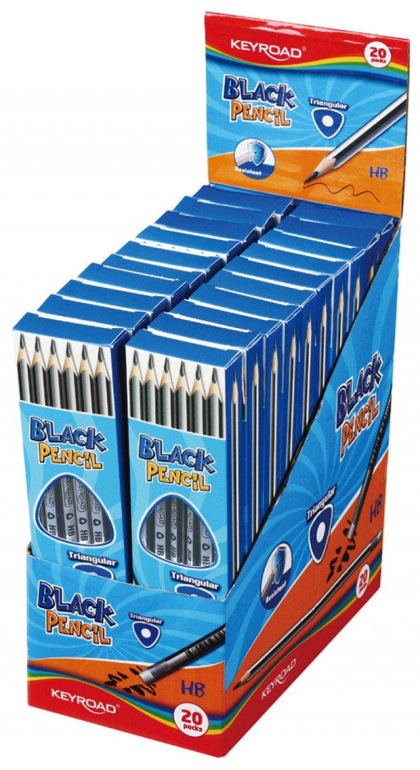 Keyroad Hb Pencils With Eraser Pk12