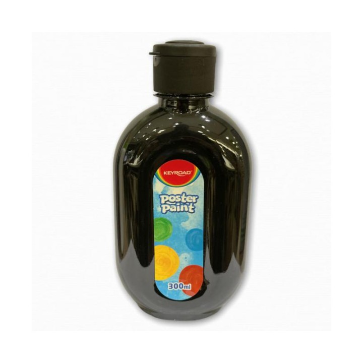 Keyroad Poster Color Black 300Ml