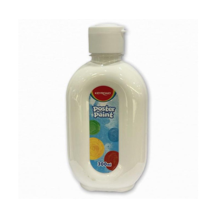 Keyroad Poster Color White 300Ml Tempera