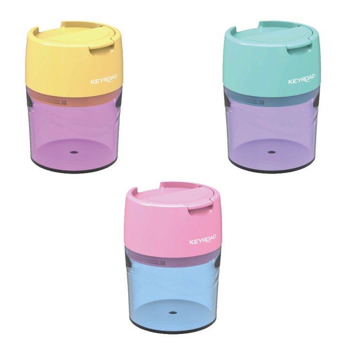 Keyroad Pastel Color 2-Hole Metal Sharpener