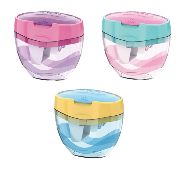 Keyroad Pastel Color 3-Hole Sharpener