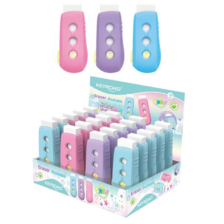 Keyroad Pastel Pushable Eraser