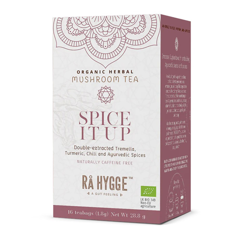 RA Hygge, BIO Spice It Up, Herbal Tea with Tremella, 16 Bags