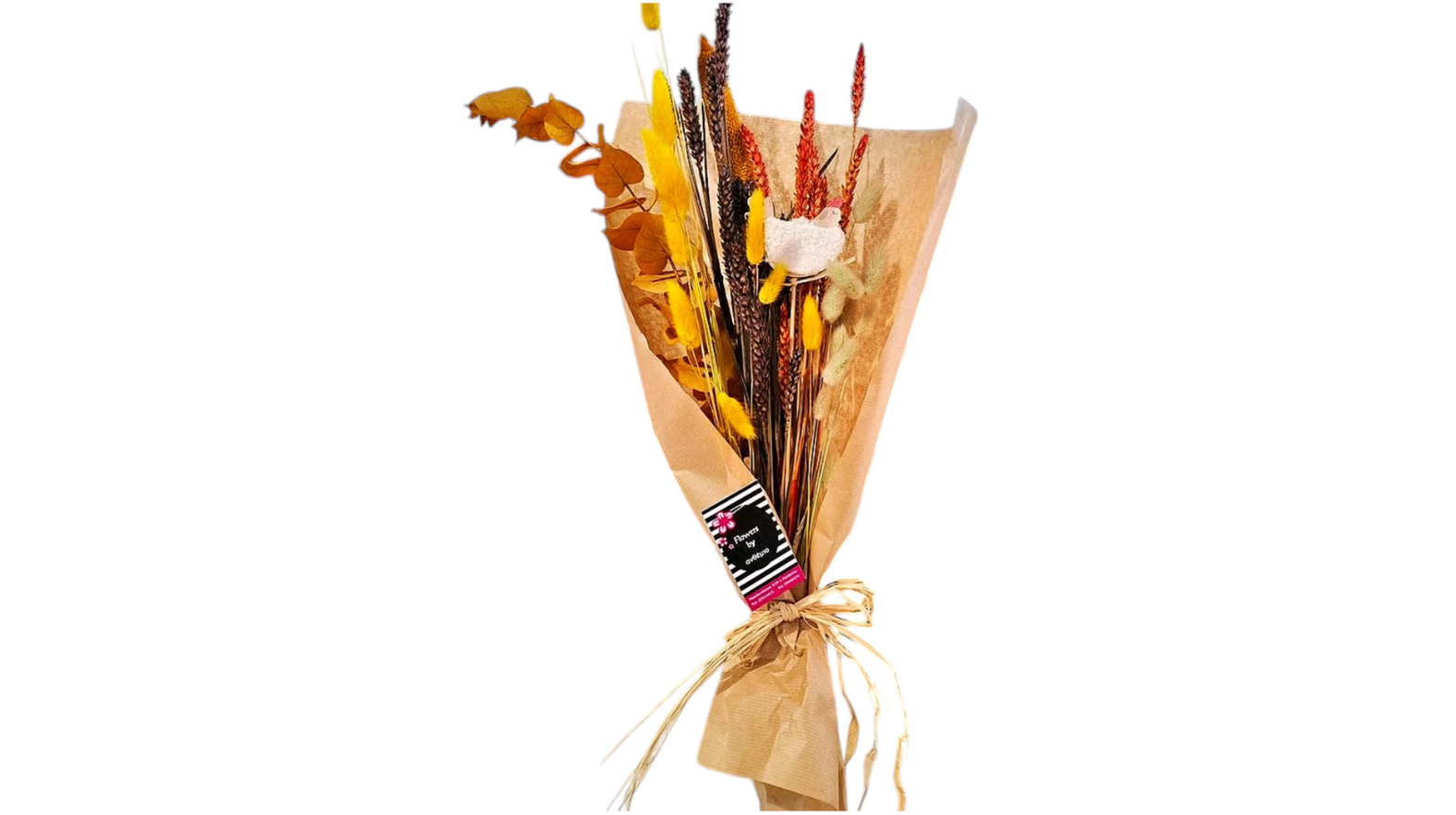 Dry Flowers in yellow shades