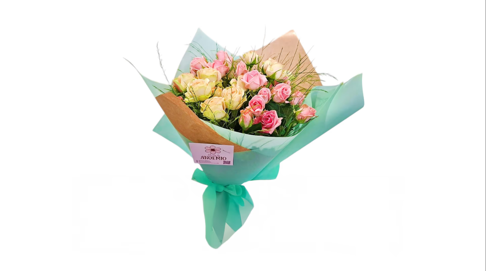 Mini Roses in a Bouquet