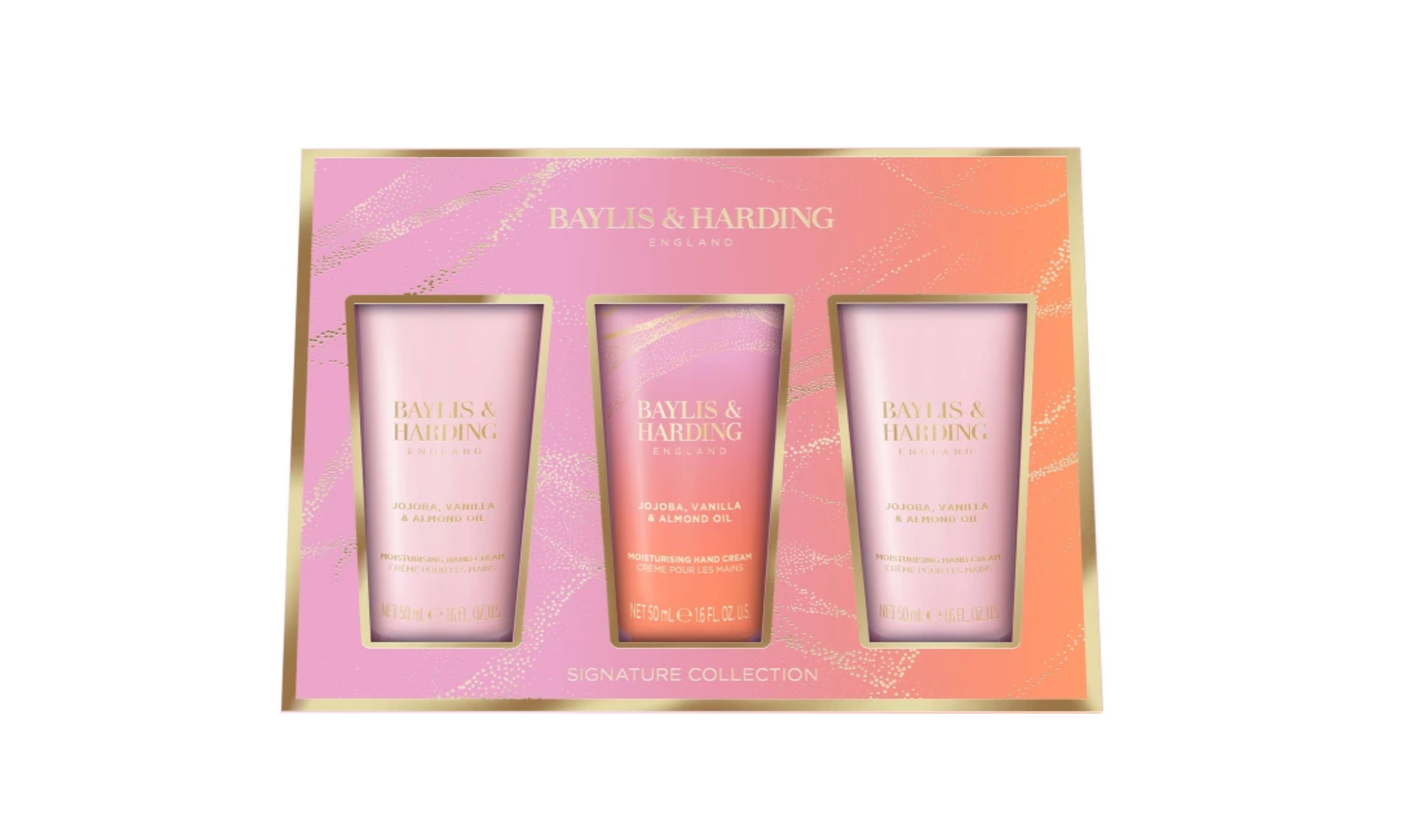 Baylis & Harding Signature Collection Jojoba Vanilla Almond Oil Hand Treats