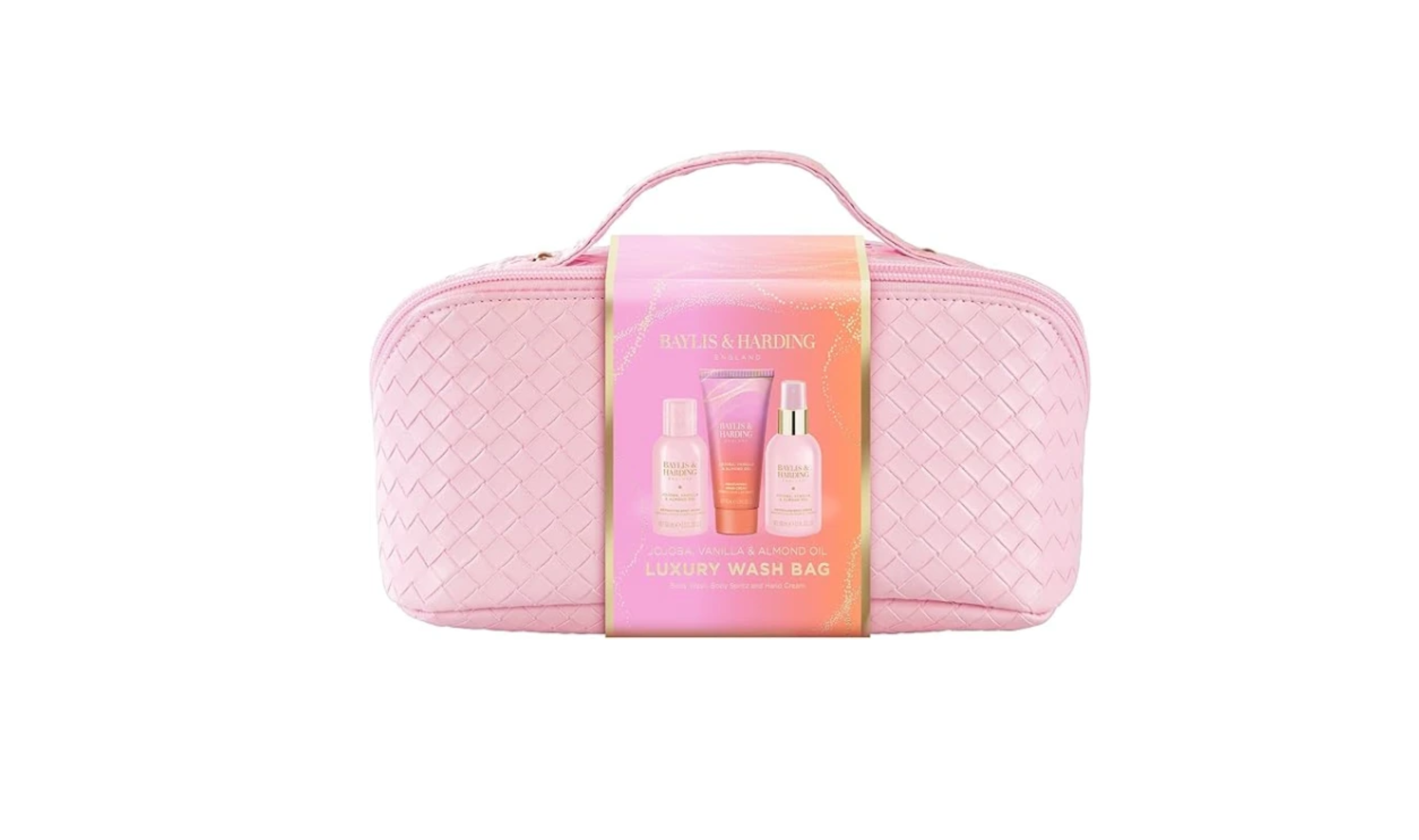 Baylis & Harding Jojoba Vanilla & Almond Oil Luxury Wash Bag